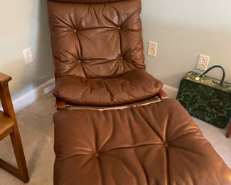 Ingmar Relling Chair and Ottoman