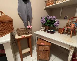 Riding pants and cap