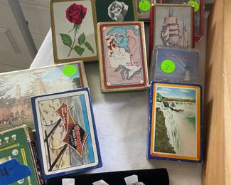 Vintage playing cards