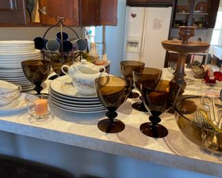 Lots of colored glass