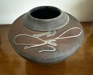Signed art pottery