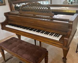 Kimball parlor grand piano