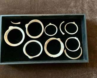 Shell bracelets