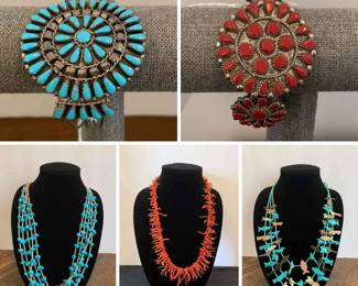 Native American necklaces