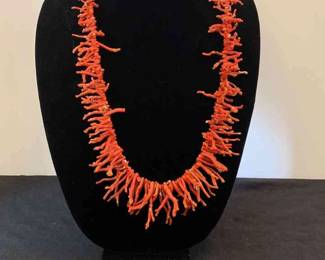 Natural Coral Necklace