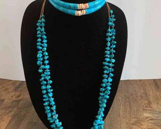 Two Turquoise Necklaces