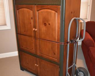 Pine TV Cabinet