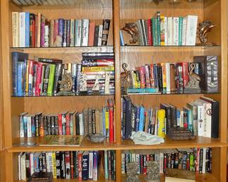 Books, Bookends, Small decorative items