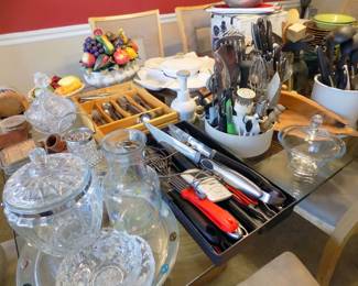 Kitchen Goods, flatware, kitchen implements