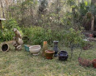 Pots and Garden Statues