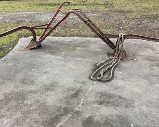 Antique plows