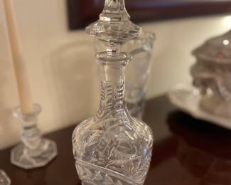 Cut Crystal decanter