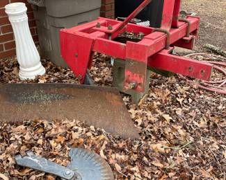 Vintage tillage equipment