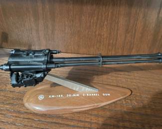 Model 3-barrel gun