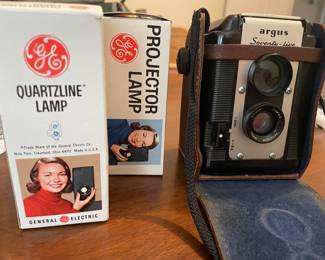 Vintage cameras and accessories