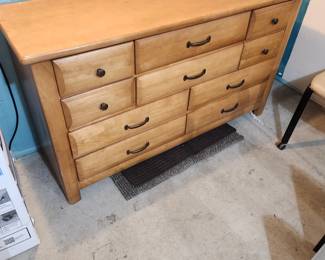 Clean little dresser.