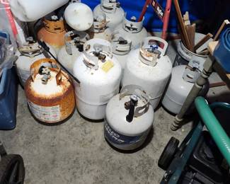 We have propane and propane accessories. 