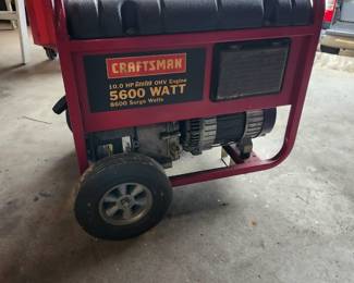 Generator, Cranks up and runs well.