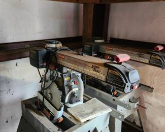 2 Radial arm saws