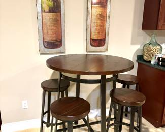 Bistro Table with 4 Chairs