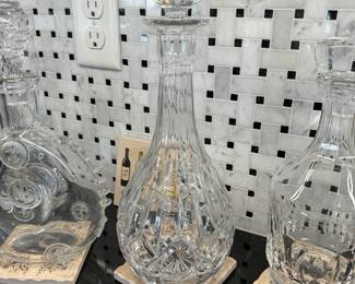 Italian crystal decanter