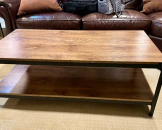 Arboleda Rustic Wood Coffee Table