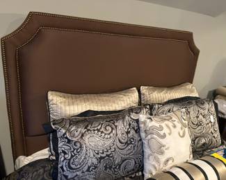 Queen Size Platform Bed with Headboard
