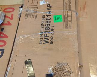 boxed furniture/items