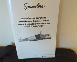 Lumbar traction item