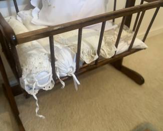 Antique cradle