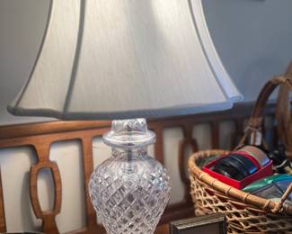 Waterford lamp