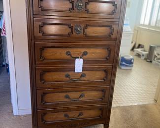 Tall 6-drawer chest