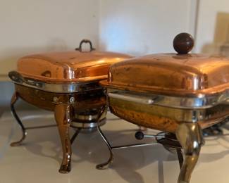 Copper chafing pieces