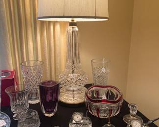 Waterford and Faberge 