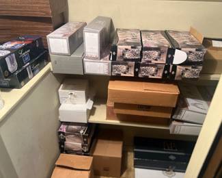 New in box glassware