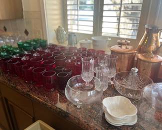 Huge selection of glasseare