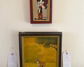 Top: Hammond Texas Tech raider
Bottom: WL Dick original oil