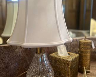 Waterford crystal lamp