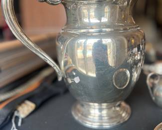 Sterling silver pitcher