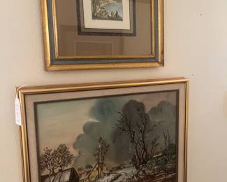 Bottom: Bobbie L. Price original oil