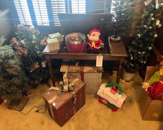 Tons of Christmas upstairs