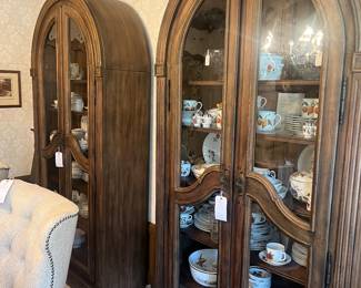 Hooker Furniture curio cabinets (2 available)