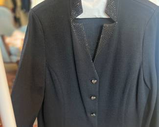 Cute heart details on this St John blazer