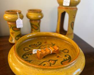 Rare 1960s Bitossi pottery