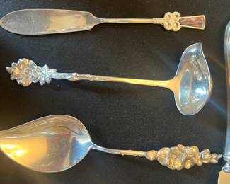 Cute sterling silver serving pieces