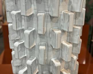 Vase Whitewashed Style 