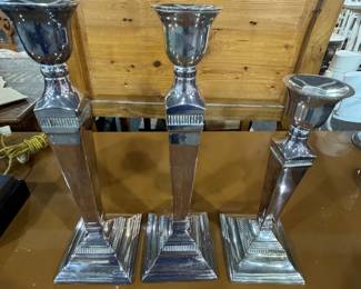 Silver Plate Candle Votives