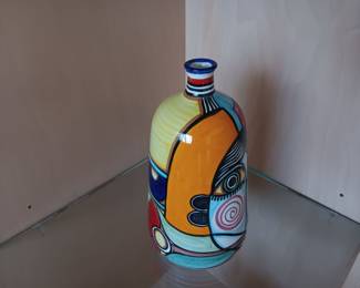 Picasso Styled Beautiful Italian  Jar