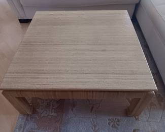 Modern Wrapped Wood Coffee Table