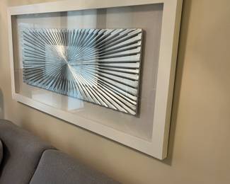 Framed Raised Wood Art